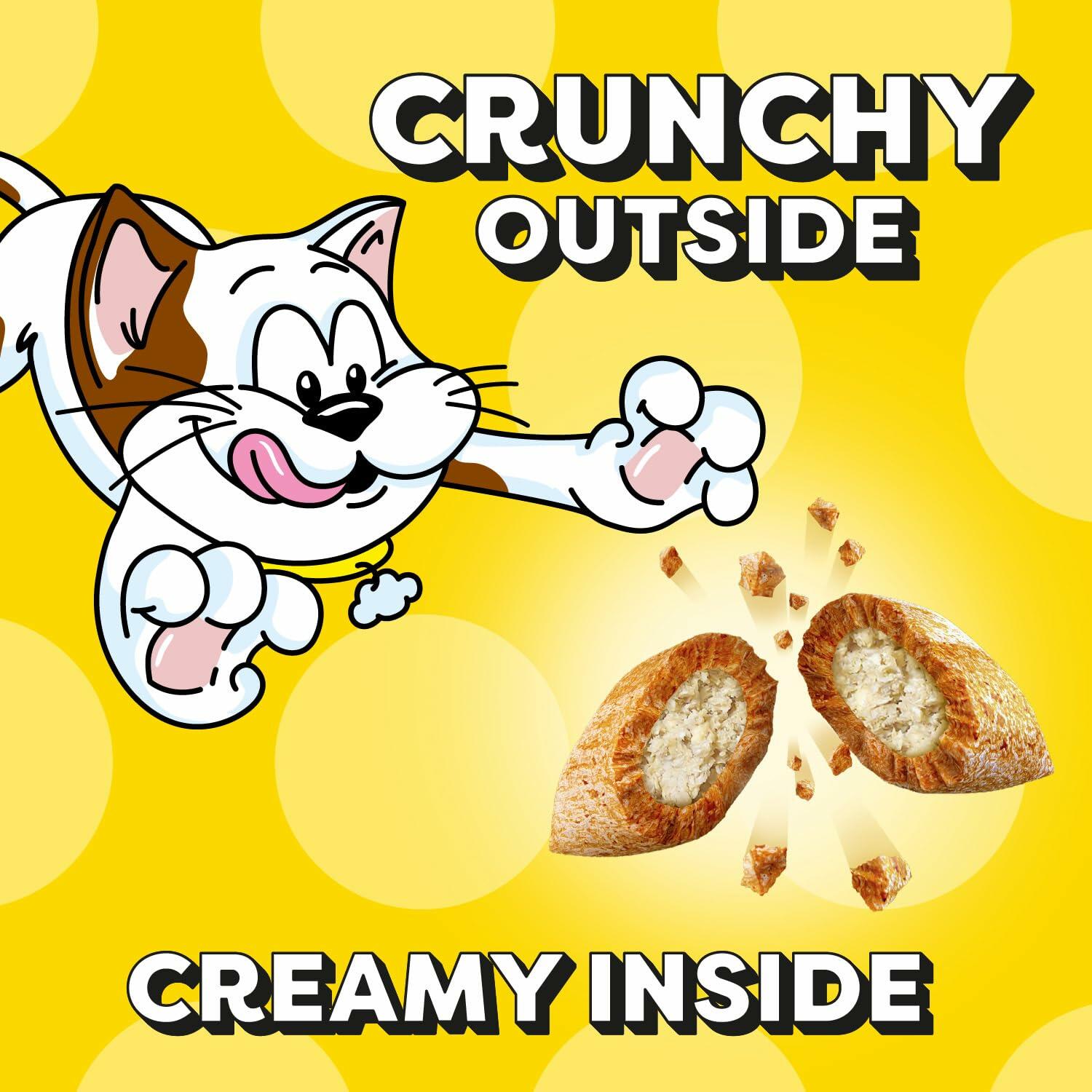 BestBy12/25 Temptations Cat Treats Variety Pack Crunchy & Soft 6.3oz 4 Pack