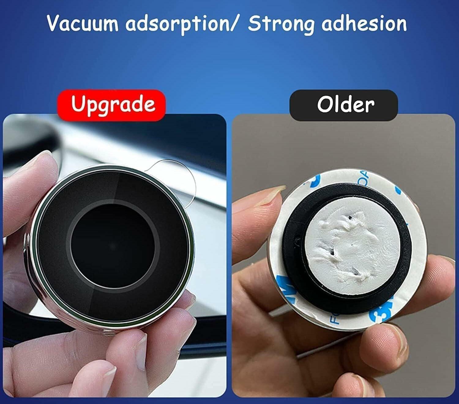 Schönn 2 Pack Blind Spot Car Mirrors 2" Adjustable HD Glass Silver Frame
