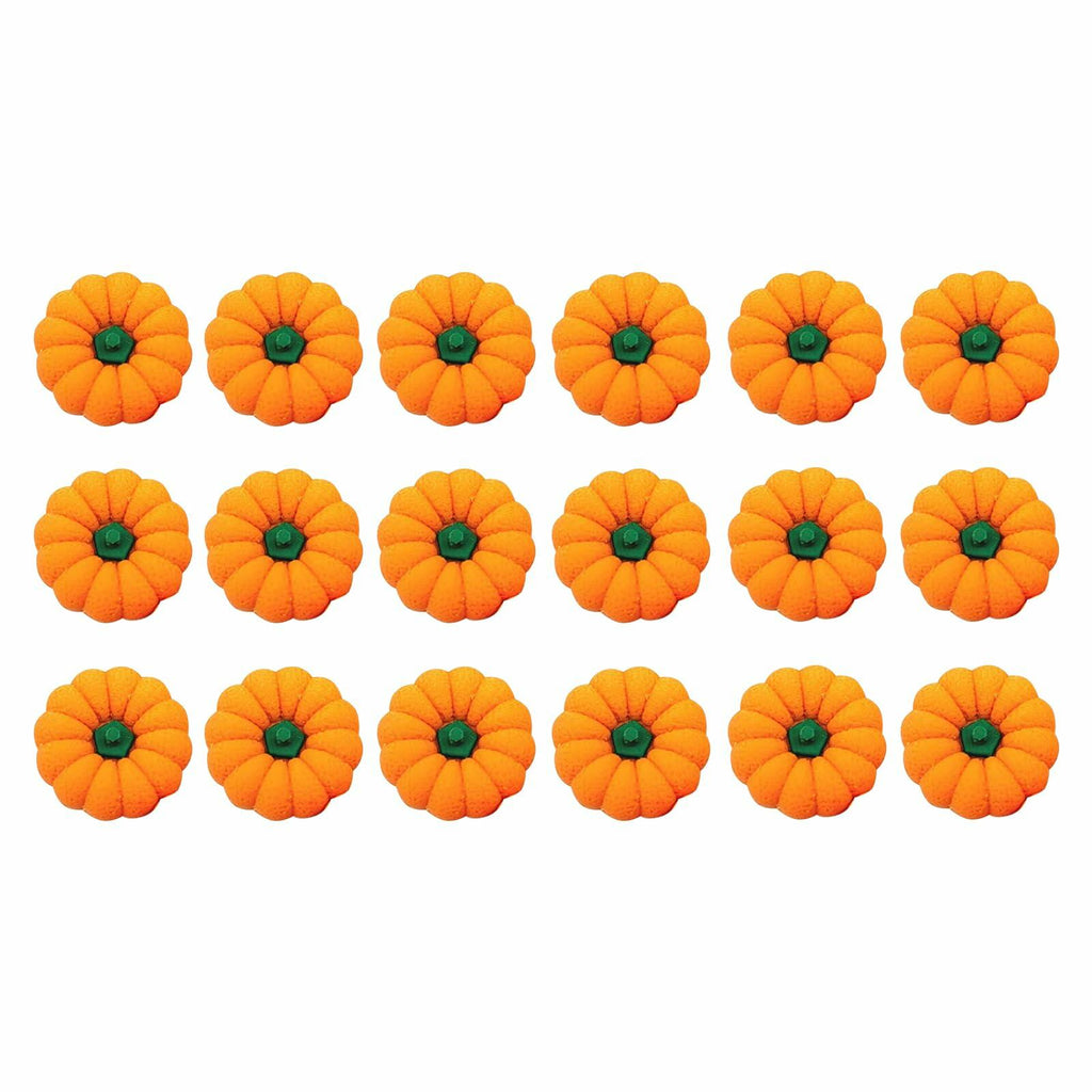 RUIFUU 18Pcs Halloween Pumpkin Erasers Bulk Mini 3D Fall Classroom Prize