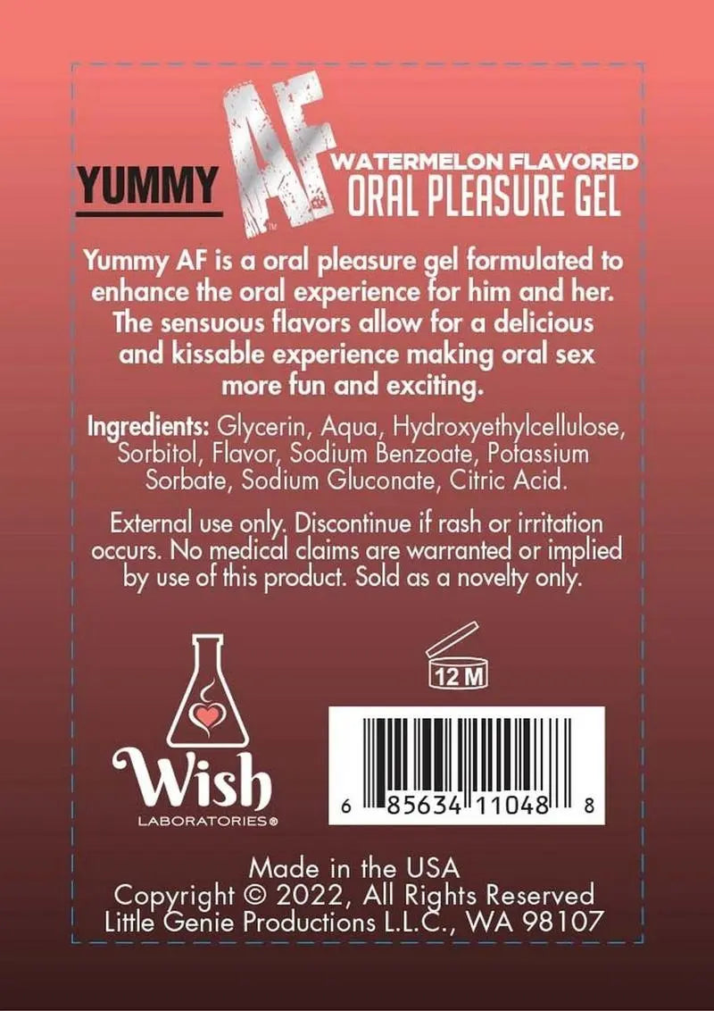 Oral Flavored Gel - Watermelon