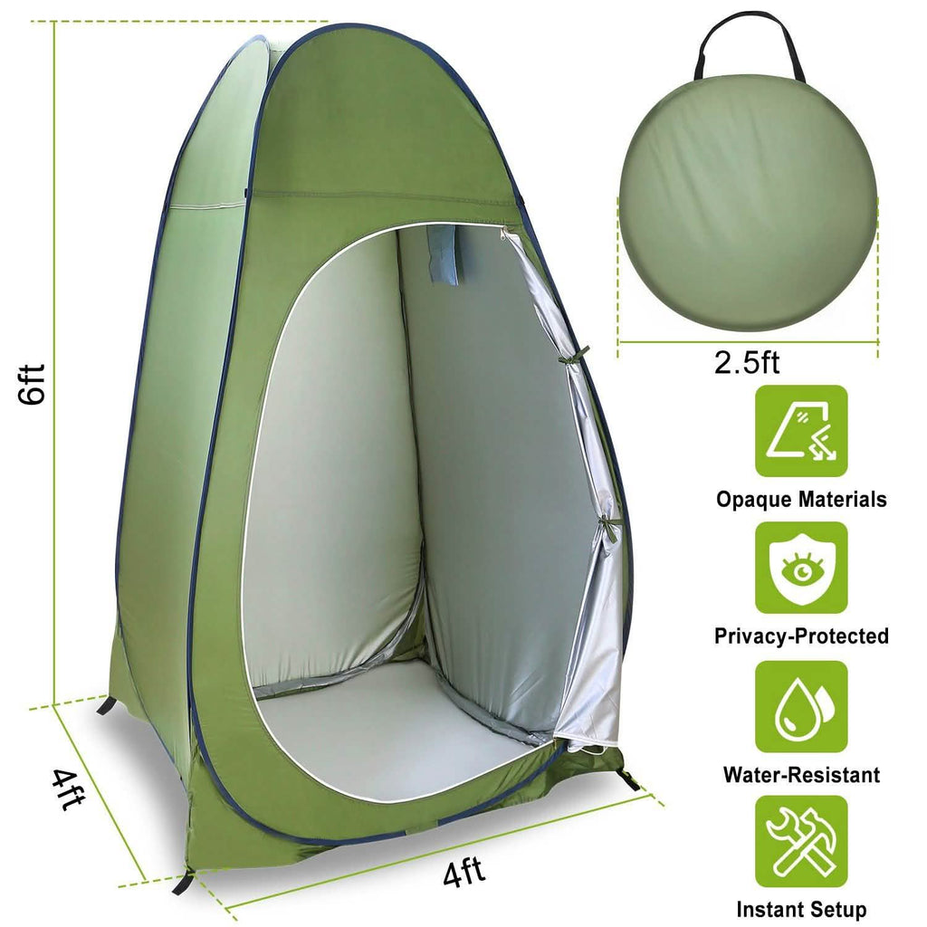 Outdoor Pop Up Toilet Tent - PhishStones Products