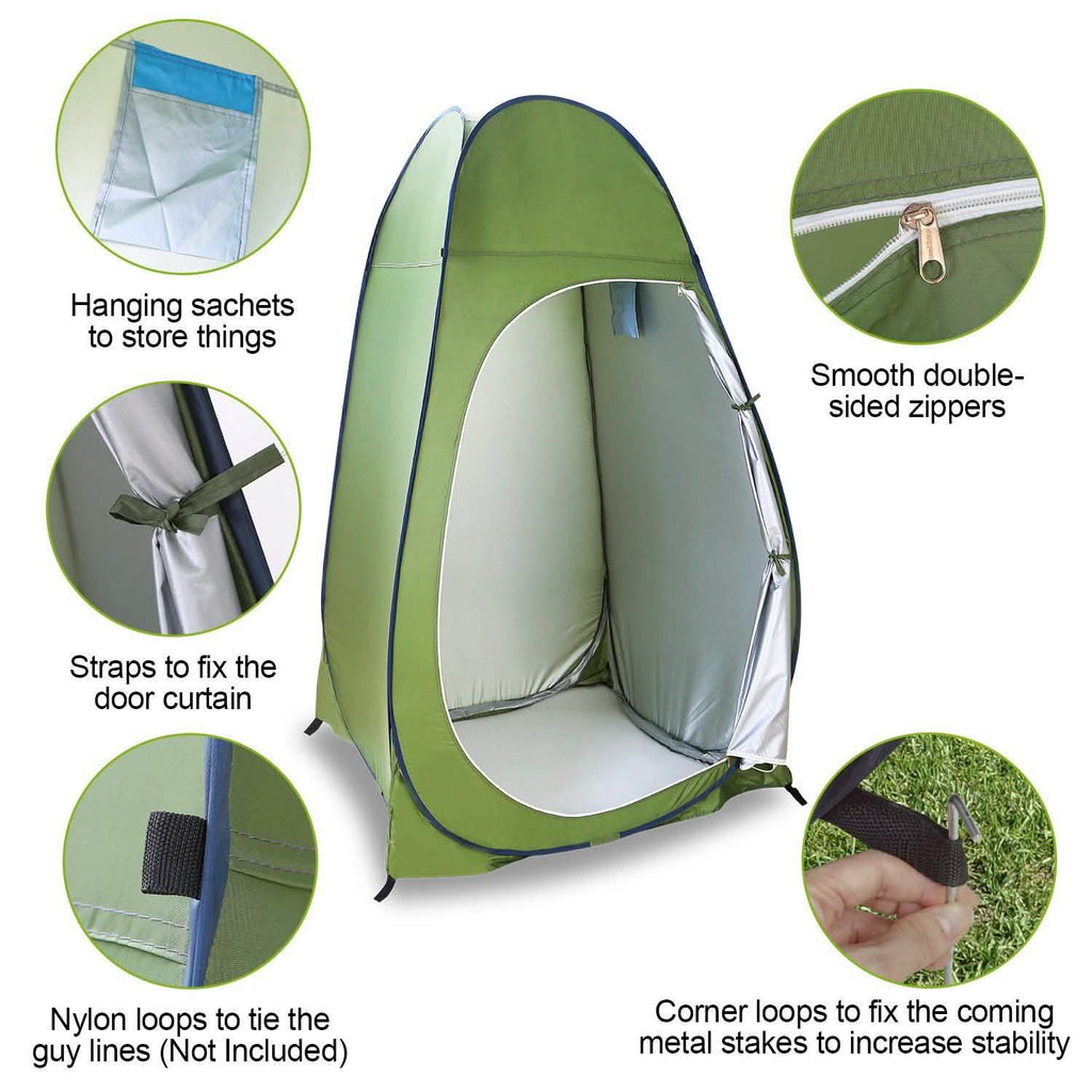 Outdoor Pop Up Toilet Tent - PhishStones Products