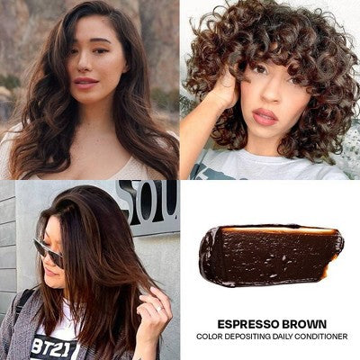 Overtone Espresso Brown Daily Conditioner Semi - Permanent Hair Color 4.5oz - New - PhishStones Products