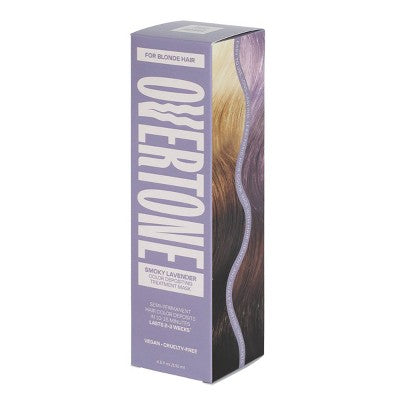 Overtone Smoky Lavender Hair Mask Semi - Permanent Hair Dye & Color Conditioner - New - PhishStones Products