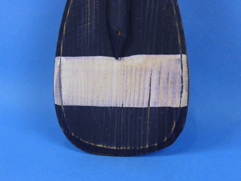 Wooden Pembrook Decorative Rowing Boat Paddle with Hooks 24""