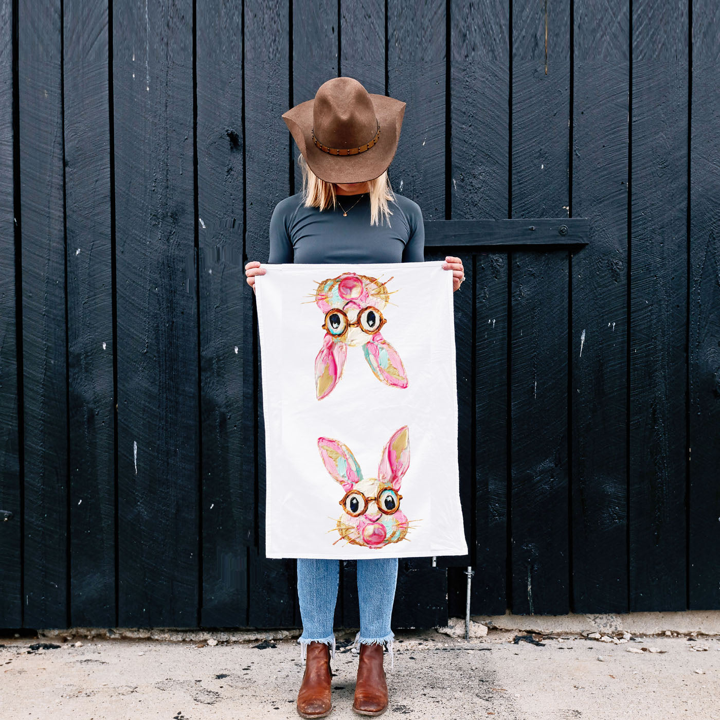 Bunny Muse Towel