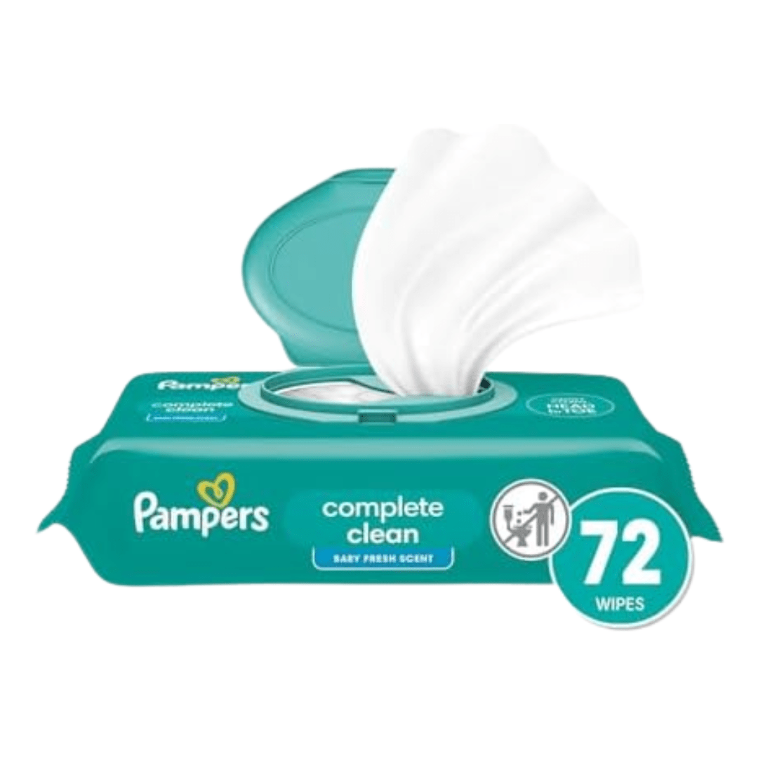 Pampers Baby Wipes Clean (72 count) - PhishStones Products