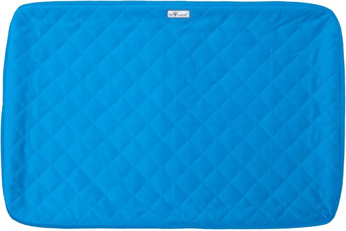 Paw Inspired Fitted Fleece Liner for Ferret Nation, Critter Nation Cage for Ferrets, Rats, Chinchillas, Hedgehogs & Other Small Animals (Blue, Bottom Pan Liner) - PhishStones Products