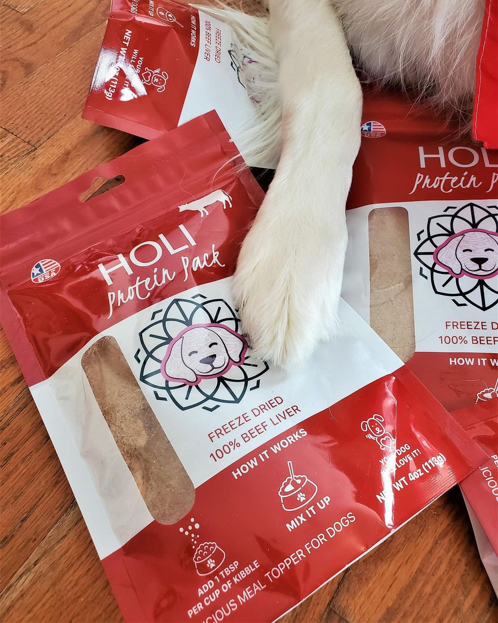 Beef Liver Dog Food Topper - Freeze Dried - Single Ingredient