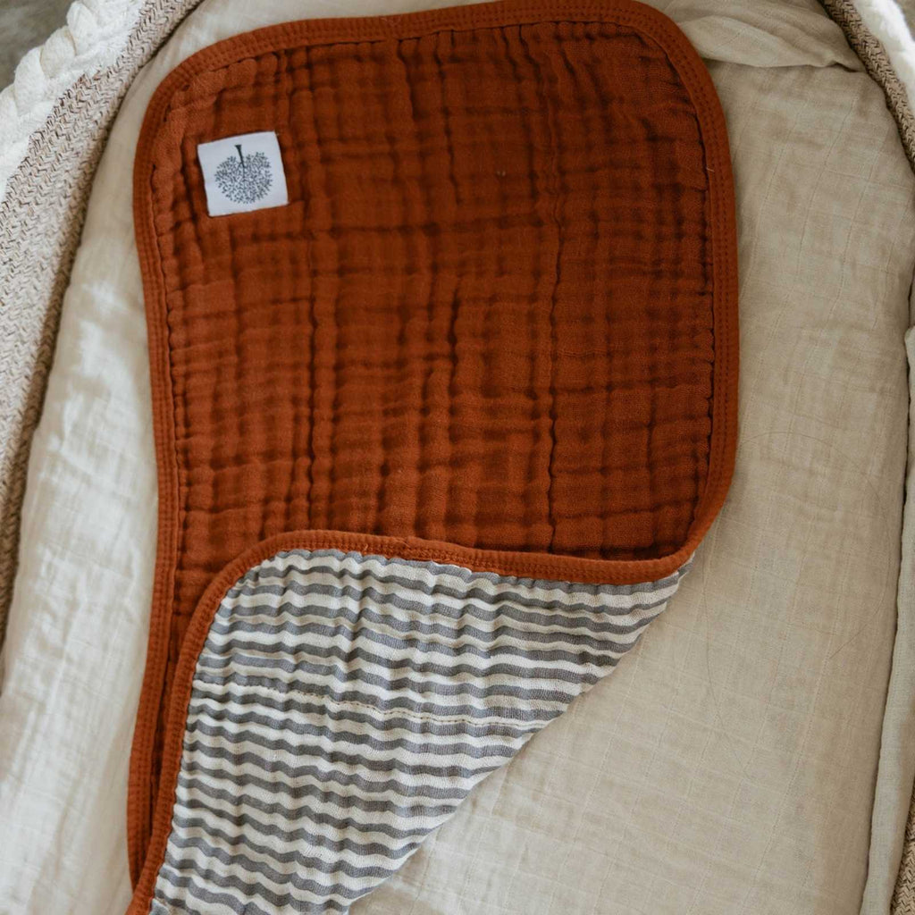 Pebble Set - Muslin Burp Cloths (4 Pack) - PhishStones Products