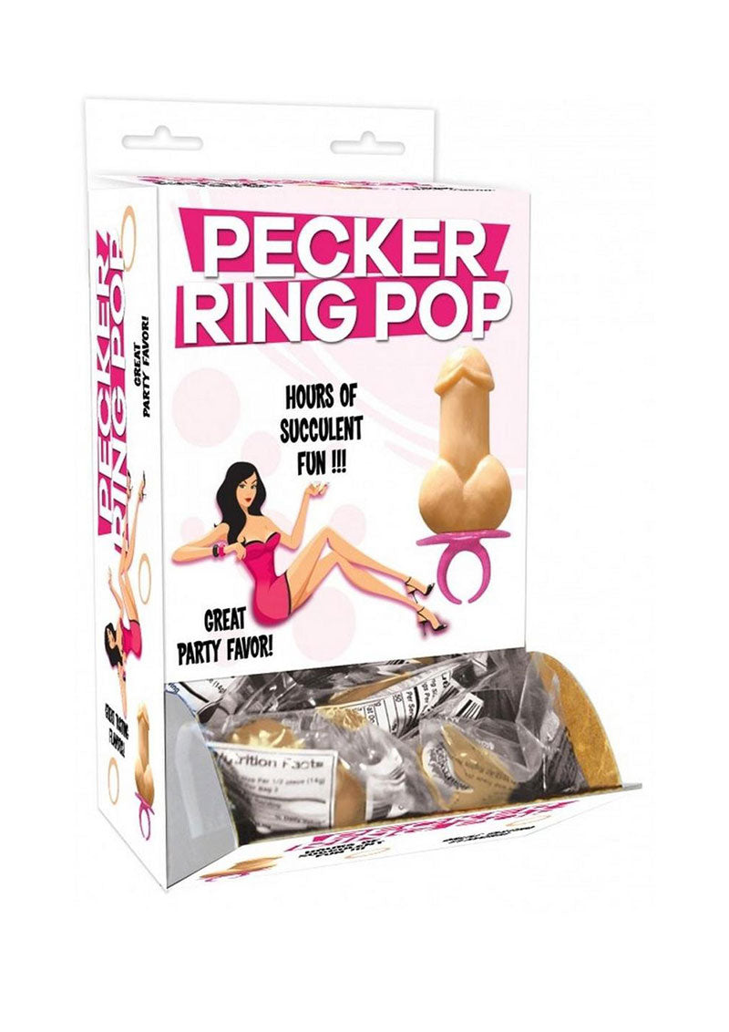 Pecker Ring Pops - 12 Count - PhishStones Products