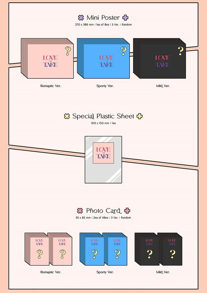 Pentagon 11th Mini Album - [Love Or Take]