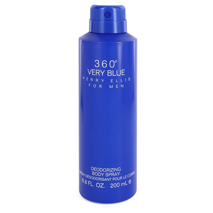 Perry Ellis 360 Very Blue by Perry Ellis Body Spray (unboxed) 6.8 oz for Men - PhishStones Products