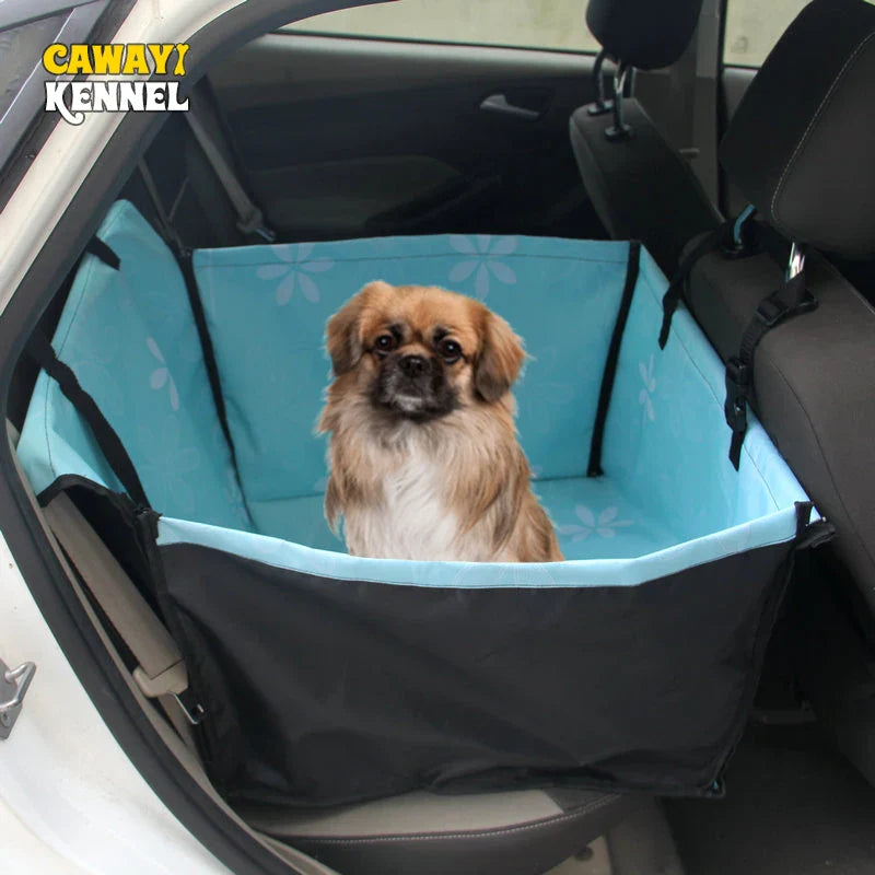 Pet Car Seat Cover Hammock for Dogs & Cats Waterproof Rear Bench Protector 60x35x53 cm (23.6x13.8x20.9 in) - PhishStones Products