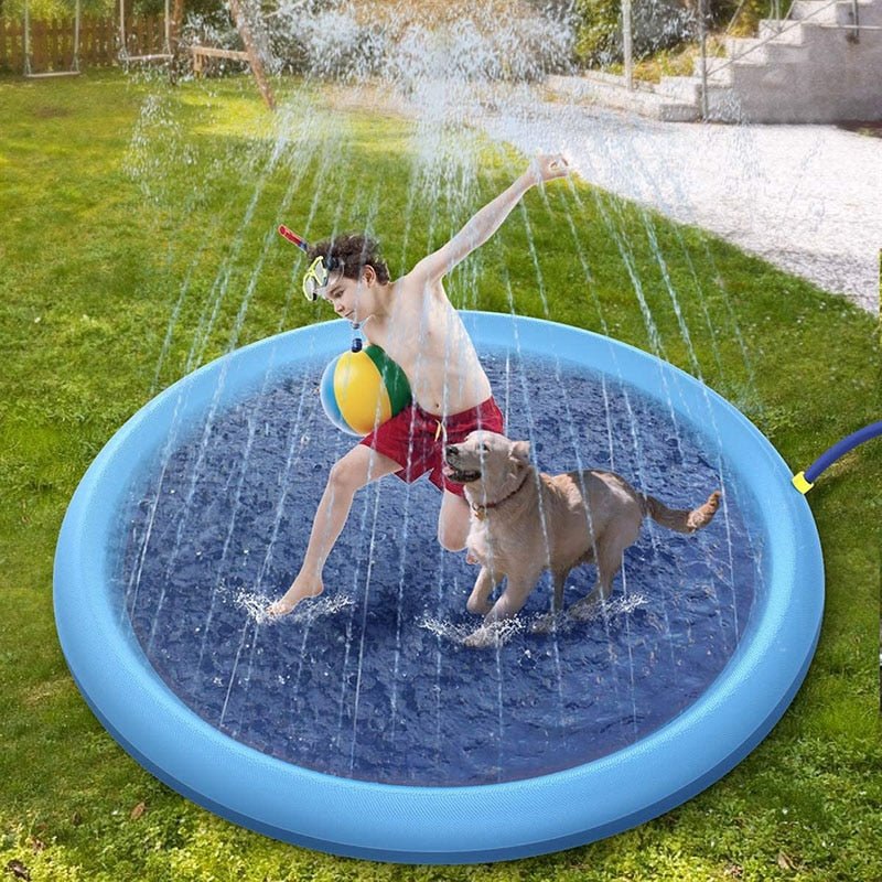 Pet Dog Sprinkler Pad Play Cooling Mat - PhishStones Products
