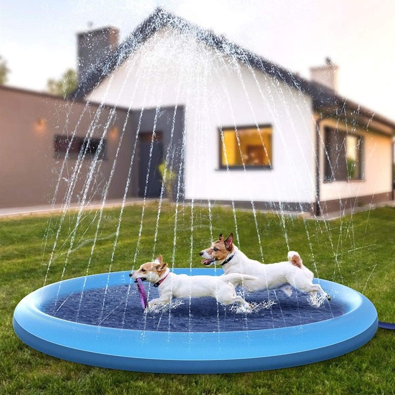 Pet Dog Sprinkler Pad Play Cooling Mat - PhishStones Products