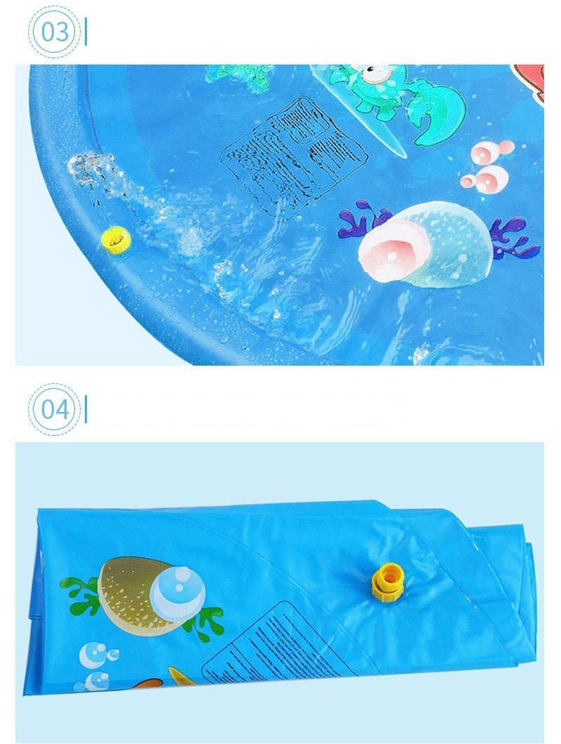 Pet Dog Sprinkler Pad Play Cooling Mat - PhishStones Products