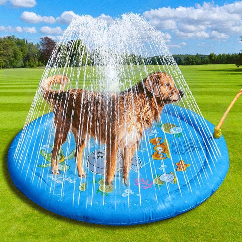 Pet Dog Sprinkler Pad Play Cooling Mat - PhishStones Products