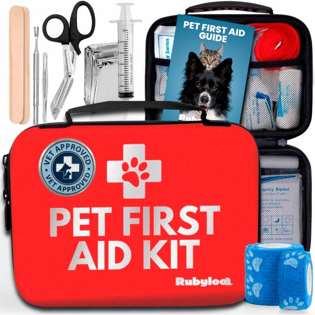 Pet First Aid Kit for Dogs & Cats with Vet - Approved Essentials - PhishStones Products