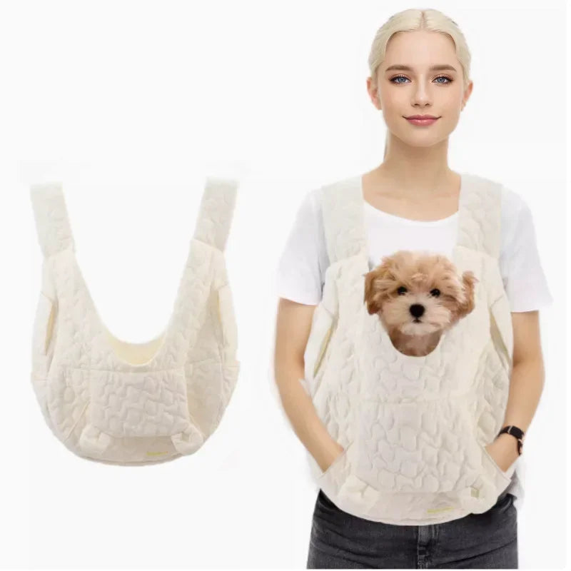 Pet Front Carrier Backpack - Waterproof Wind - Resistant Chest Bag for Dogs & Cats, Fits Pets up to 8.8 lb (4 kg) - PhishStones Products