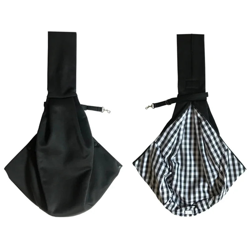 Pet Sling Carrier for Small Dogs & Cats – Crossbody Shoulder Bag, Portable Travel Puppy & Cat Carrier, Holds up to 7.5 kg (16.5 lb) - PhishStones Products