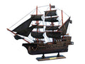 Wooden Black Bart's Royal Fortune Model Pirate Ship 15""