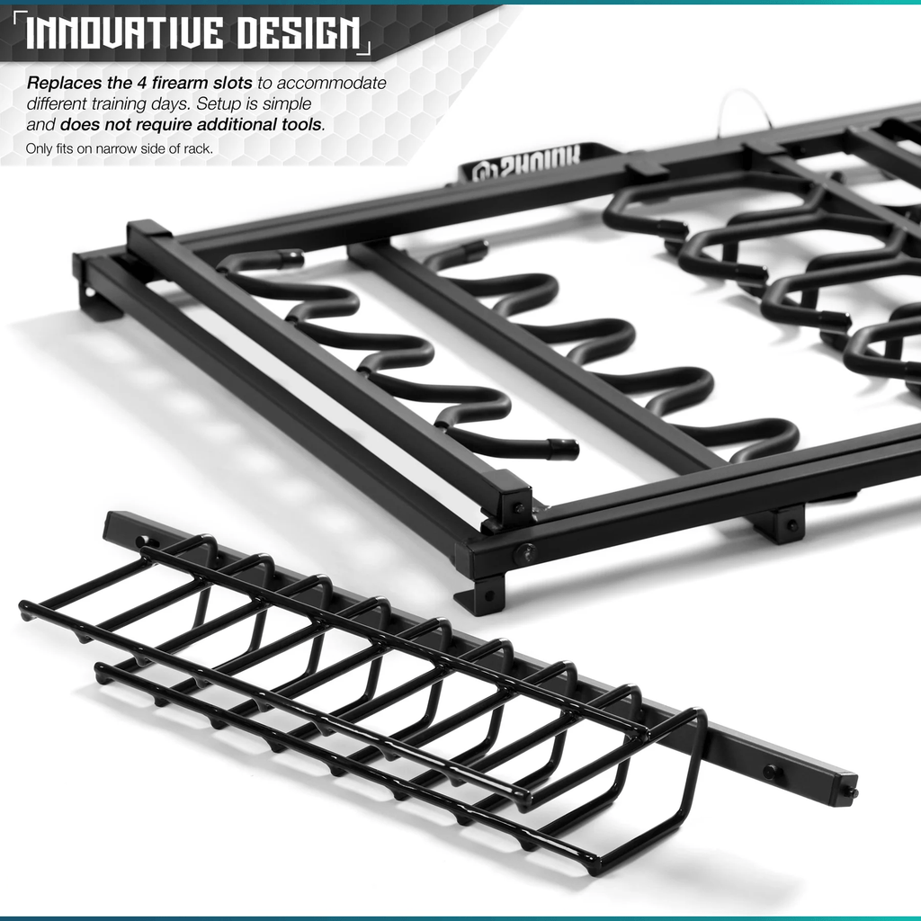 Pistol Rack Attachment for Shorty Rack of 9 - PhishStones Products