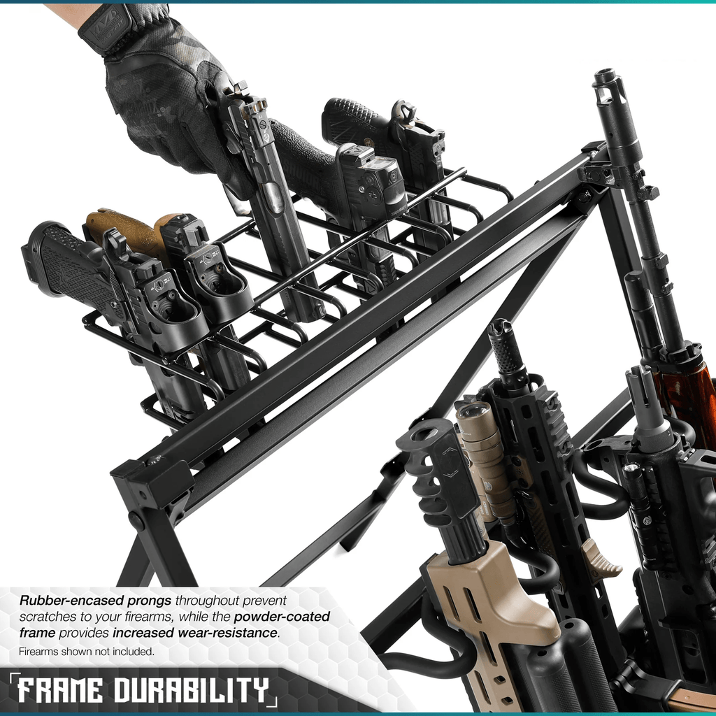 Pistol Rack Attachment for Shorty Rack of 9 - PhishStones Products