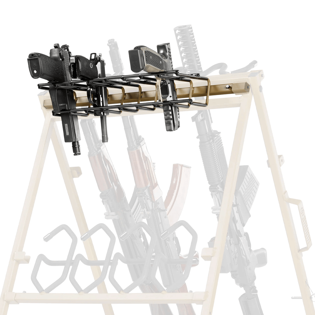 Pistol Rack Attachment for Shorty Rack of 9 - PhishStones Products