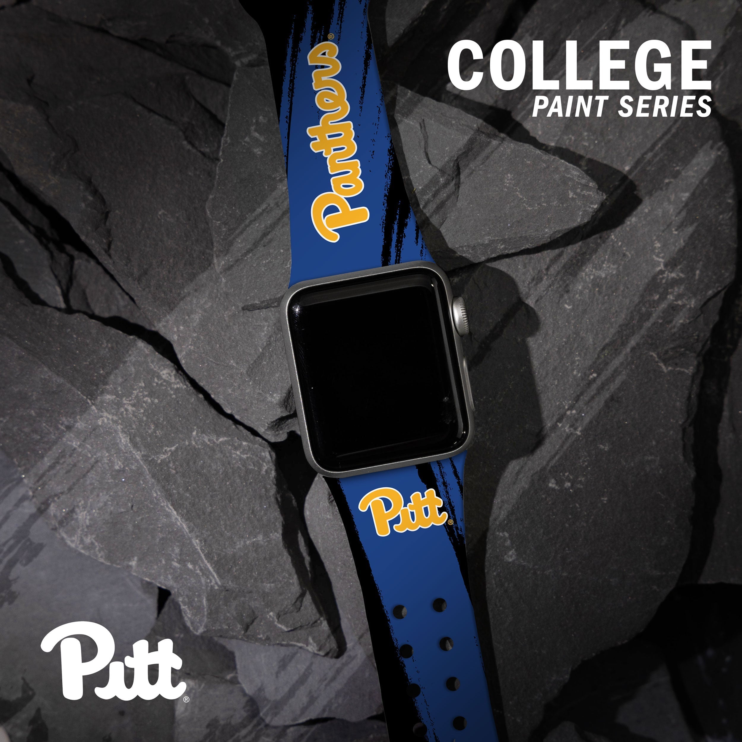 Pittsburgh Panthers HD Apple Watch Band - PhishStones Products