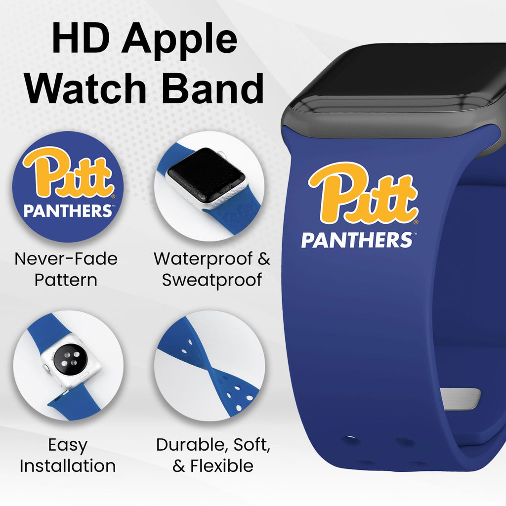 Pittsburgh Panthers HD Apple Watch Band - PhishStones Products