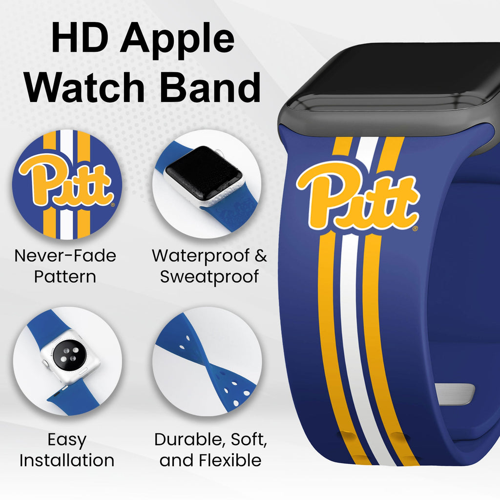 Pittsburgh Panthers HD Apple Watch Band - PhishStones Products