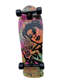 Vision Gonzales Original MG Woodcut Lime/Orange 10" Complete Skateboard