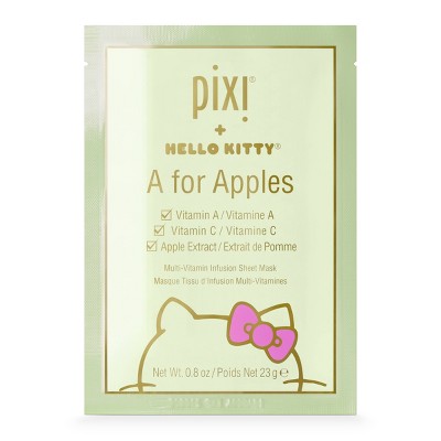 Pixi + Hello Kitty Sheet Multi - Vitamin Infusion Face Sheet Mask 3ct - Imperfect Box - PhishStones Products