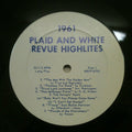 Plaid And White Revue Highlites | Very Good Plus (VG+) Generic - PhishStones Products
