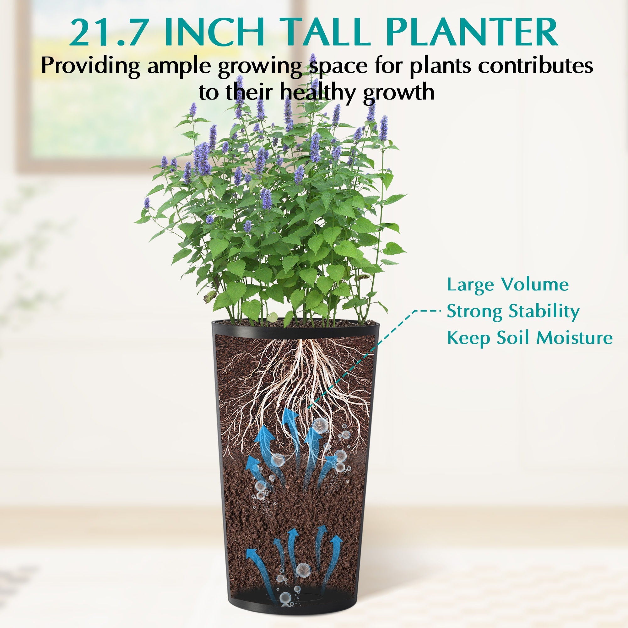 Planter For Outdoor - PhishStones Products