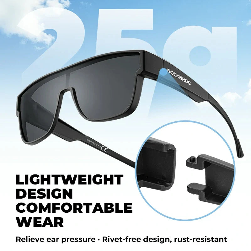 Polarized Glasses Fit Over UV400 Sunglasses for Men Women