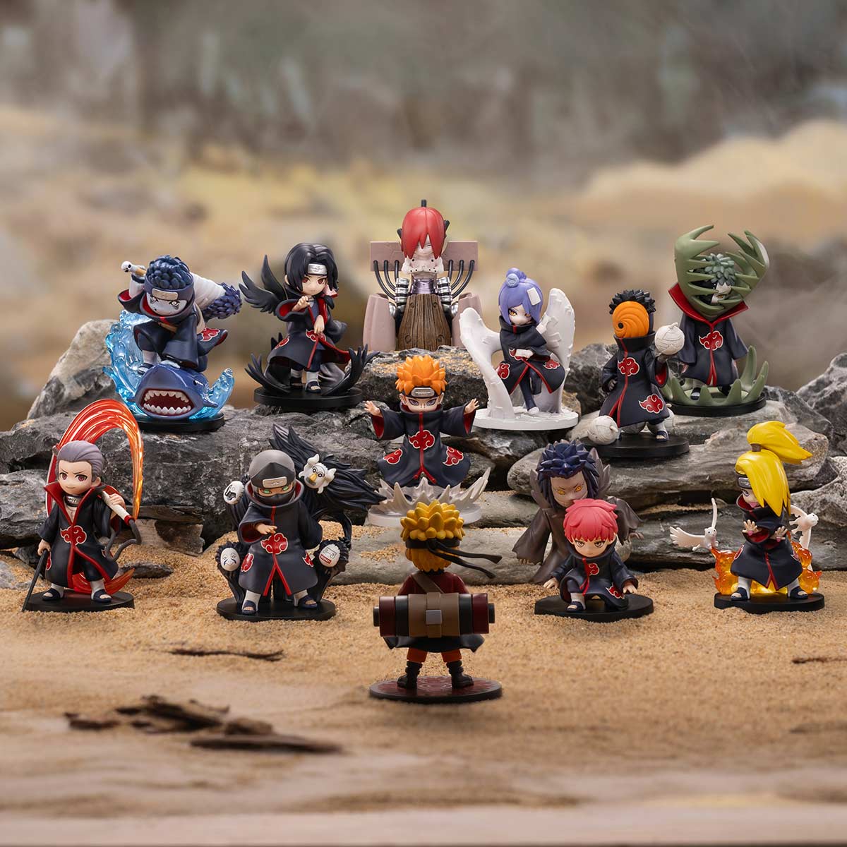 POP MART Naruto Shippuden Battle Against Akatsuki Series Blind Box Figure