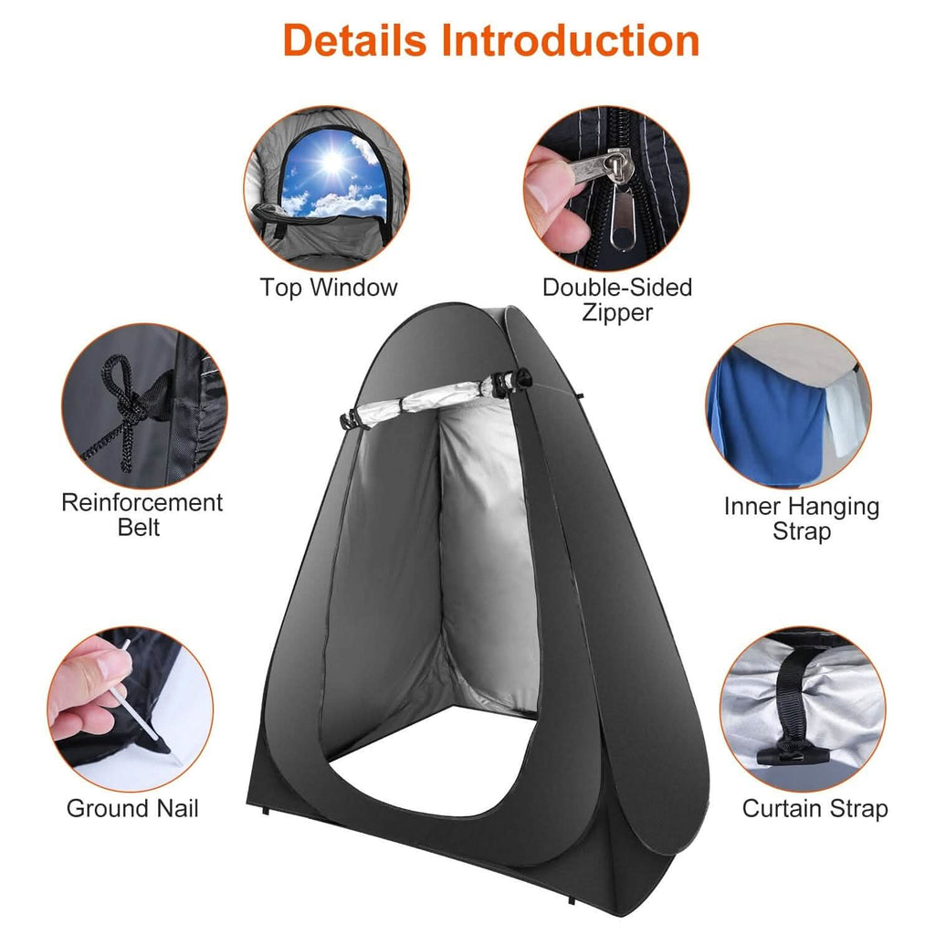 Pop Up Privacy Foldable Tent with Carry Bag - PhishStones Products