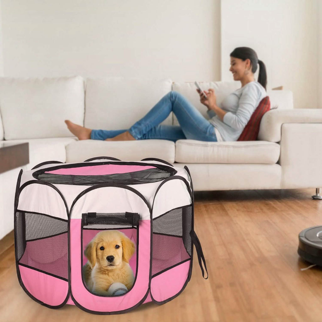 Portable Foldable Pet Playpen For Dogs Cats Other Pets - PhishStones Products