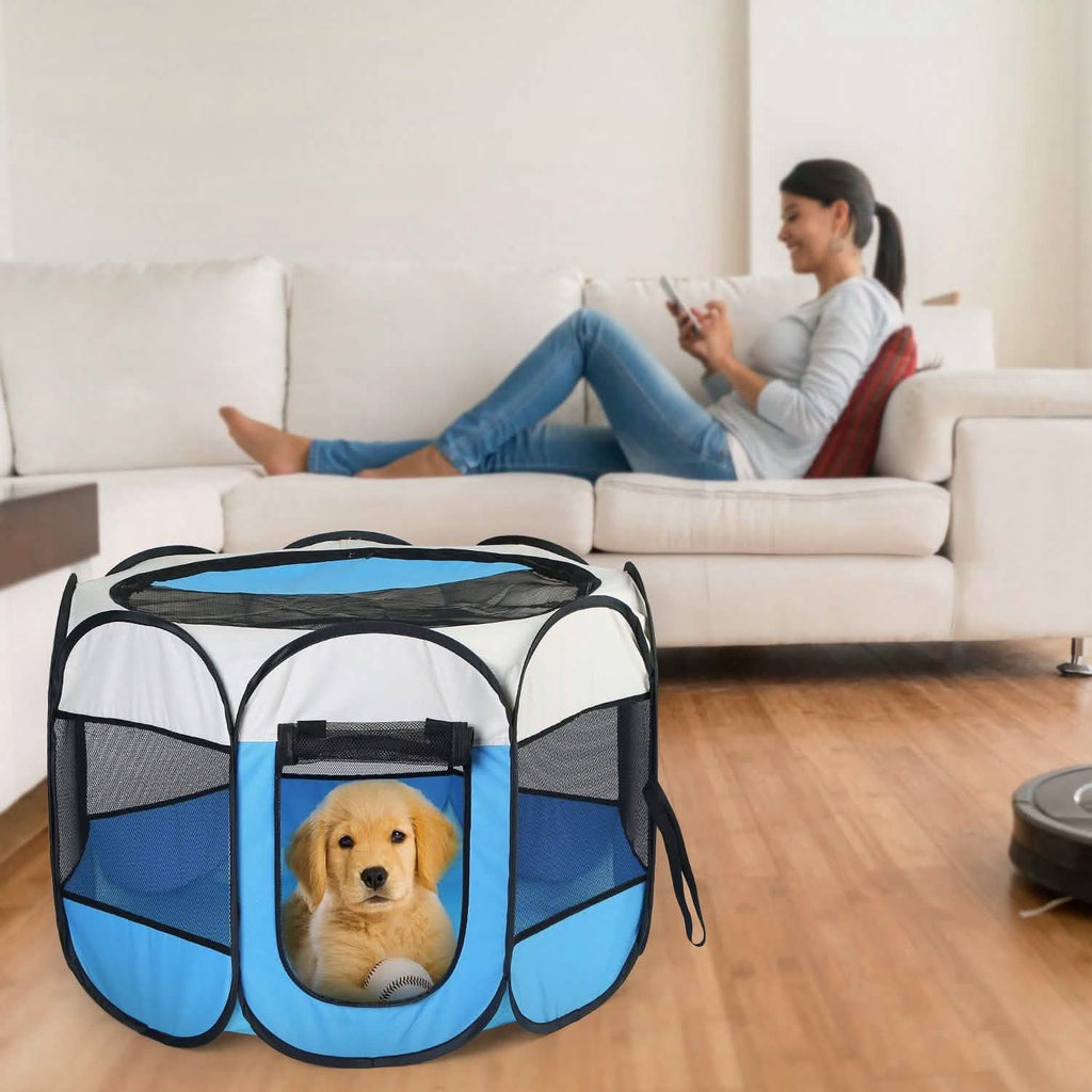 Portable Foldable Pet Playpen For Dogs Cats Other Pets - PhishStones Products