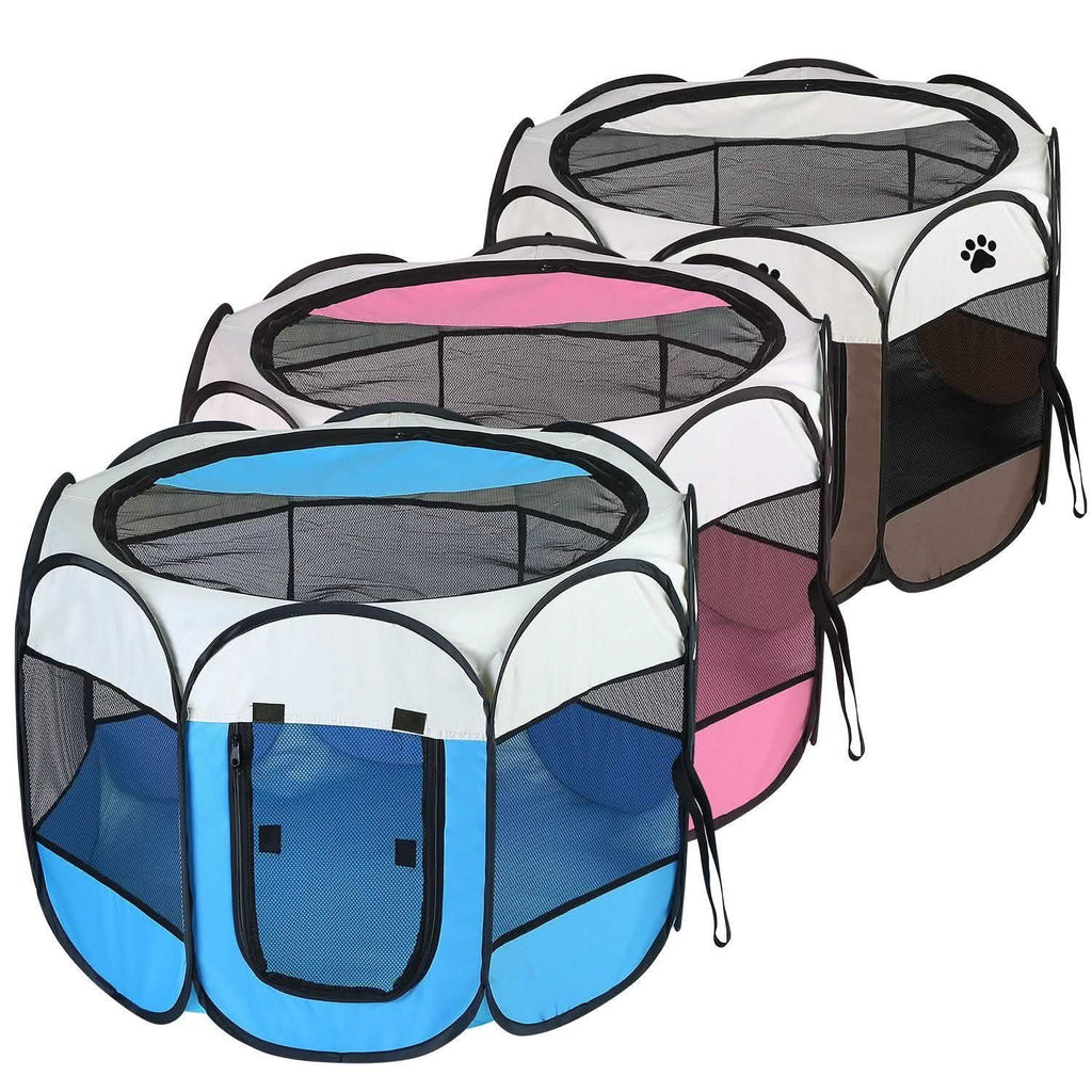 Portable Foldable Pet Playpen For Dogs Cats Other Pets - PhishStones Products