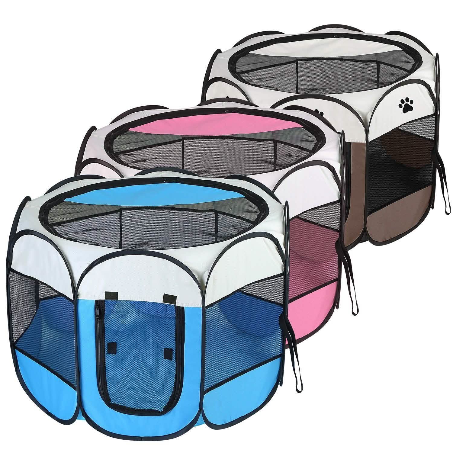 Portable Foldable Pet Playpen For Dogs Cats Other Pets - PhishStones Products