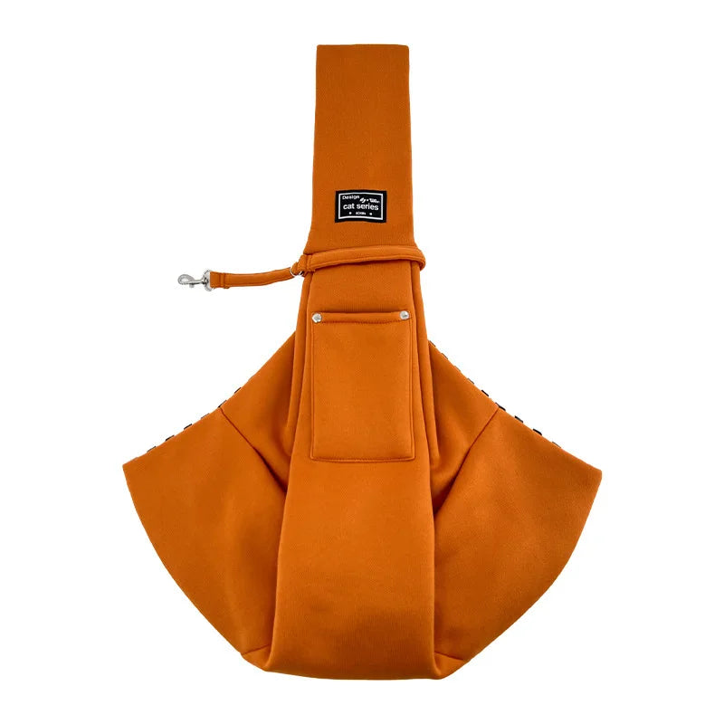 Portable Pet Shoulder Carrier with Phone Pocket – Travel Handbag for Small Dogs & Cats - PhishStones Products