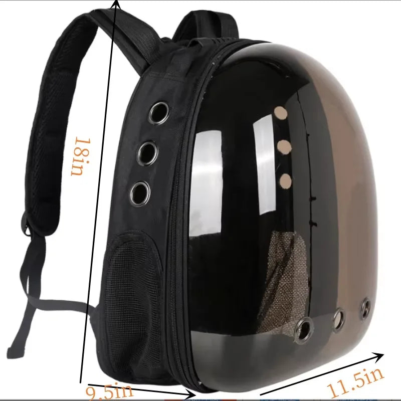 Portable Space Capsule Cat Backpack Carrier Breathable Ventilated Pet Travel Bag - PhishStones Products