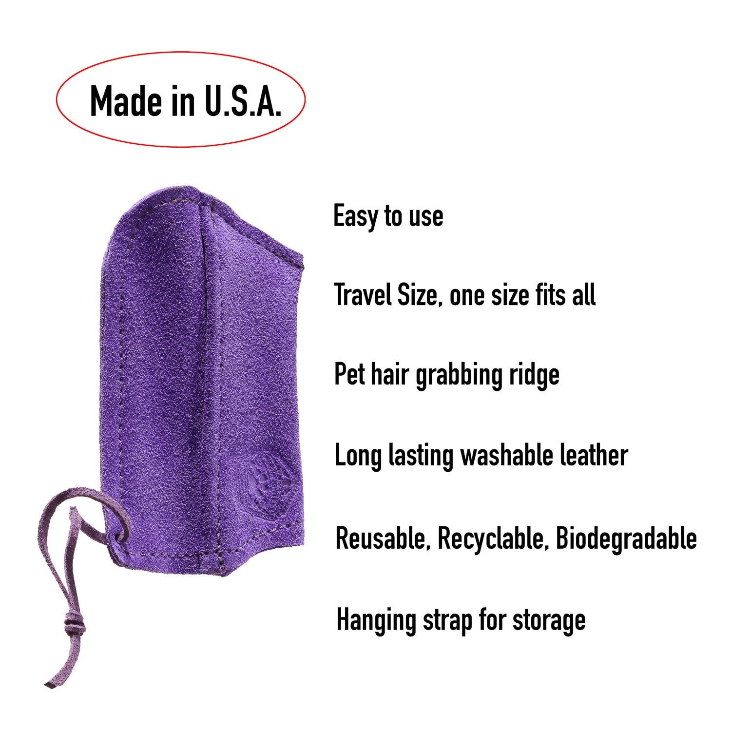 Pet Hair Remover-Travel size-The Pocket Furrfighter