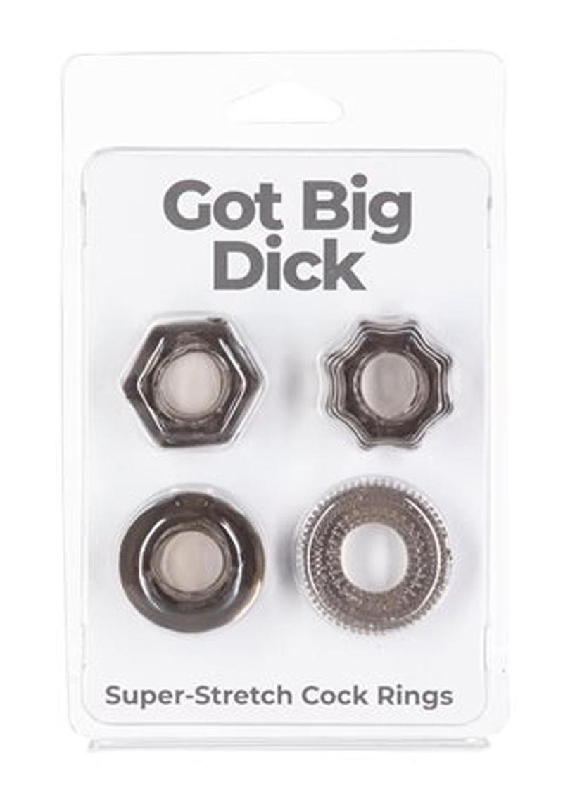 Powerbullet Got Big D Super Stretch Cock Rings