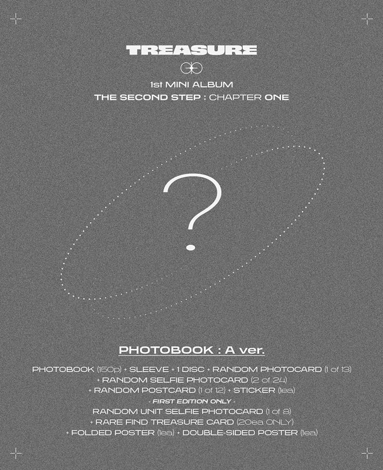 Treasure 1st Mini Album - The Second Step : Chapter One