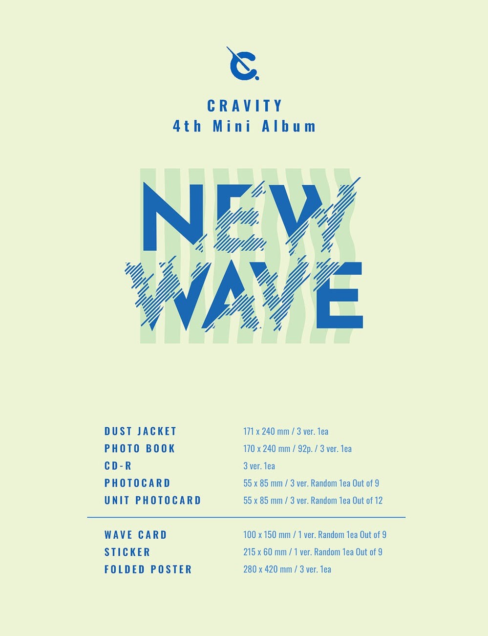 Cravity 4th Mini Album - New Wave