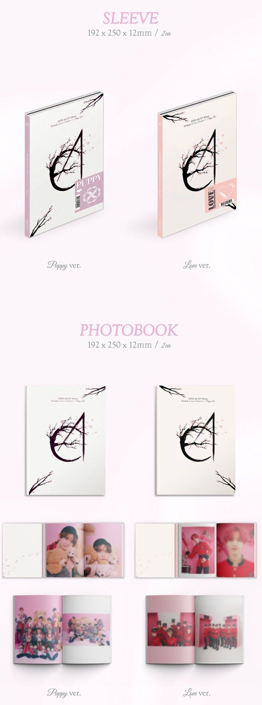 EPEX 4th Ep Album - Prelude Of Love Chapter1 'Puppy Love'